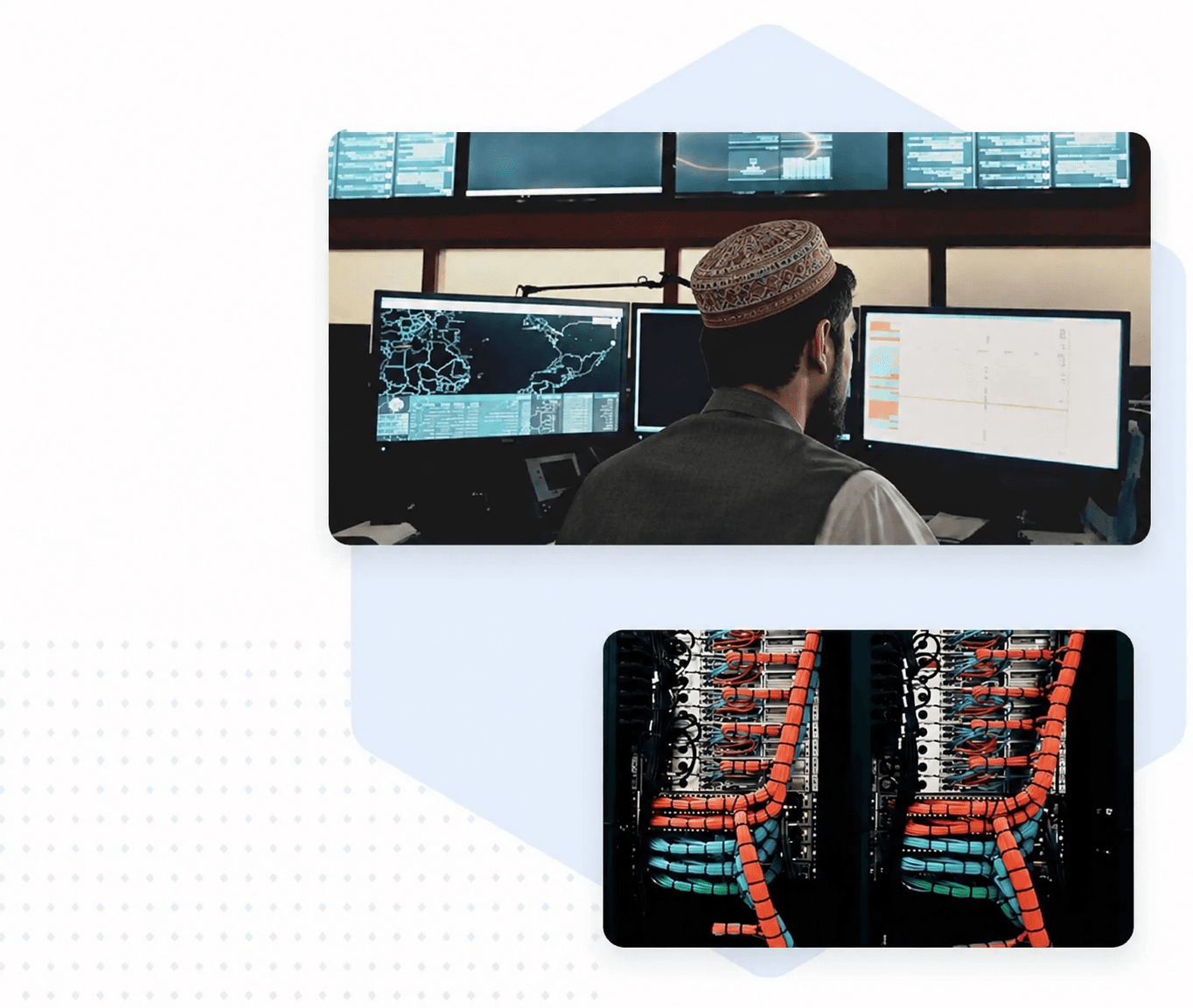 Global CDN network infrastructure