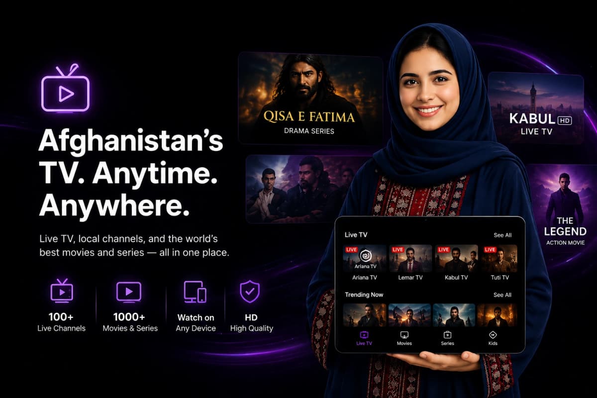 TV streaming in Afghanistan